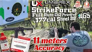 Umarex StrikeForce BB Gun – How Accurate at 11m? Semi & Full Auto Test |@AirgunSourceCanada