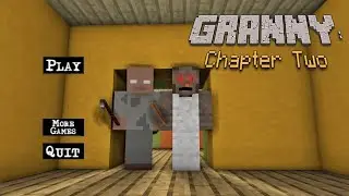 Granny game horror escape Gameplay l Granny Minecraft 