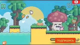 СПАСАЕМ ПТЕНЧИКОВ в игре YEAH BUNNY 2!!! ПРИКОЛЬНЫЙ ЗАЙЧИК!!!