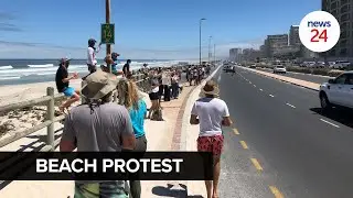 WATCH | Covid-19 regulations: Cape protesters say 'enough is enough', want beaches reopened