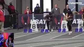 Tyreek Hill WINS men's 60m at USATF Masters Indoor Championship