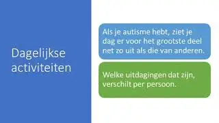 Autisme Spectrum Stoornis