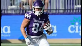 NEW OHIO STATE TE Hunter Welcing Northwestern Highlights