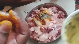 Chicken barbecue recipe#BBQ grill chicken Indian style 🍗🍗😋