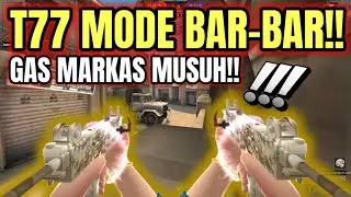 T77 NO RECOIL MODE BAR-BAR NO REM REM CLUB!!! TEROBOS KE BASE MUSUH !!! -Pointblank Indonesia
