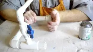 Paper Rocket Launcher 2, gluing PVC