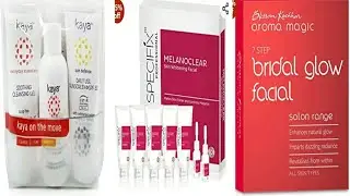 VLCC Specifix, VLCC Papaya Fruit, Blossom Kochhar Bridal Glow Facial Kits | Kaya Skin Daily CTM HAUL