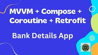 Bank Details App using Jetpack Compose, MVVM, Retrofit and Coroutine in Tamil | Kotlin