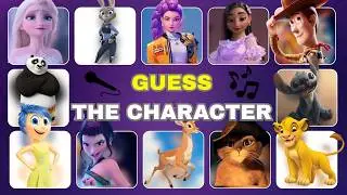 Guess the Movie Characters Based on the Song and Voice | Fun Quiz