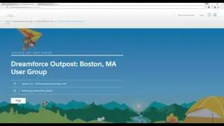 Registering to Attend a Salesforce User Group Meeting