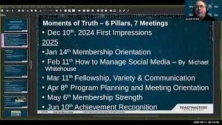 Moments of Truth  Pillar 3 - Fellowship, Variety and Communication - March 11, 2025
