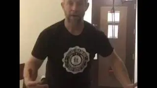 Hotel room workout