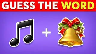 Guess the WORD by Emoji 🎄🎁 Ultimate Christmas Quiz 🎅 Monkey Quiz