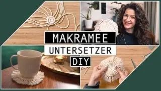 Makramee-Untersetzer ganz einfach selbst kn&uuml;pfen | DIY-Anleitung