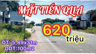 MS5112 - Đất mặt tiền cực đẹp, giá chỉ 620 triệu, 185m2, quá rẻ