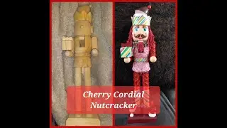 Paint with Me - Cherry cordial Nutcracker