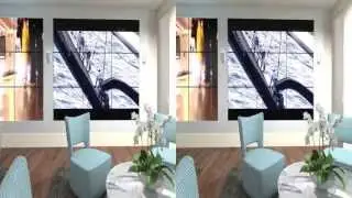 Casa Madrona 3D animation stereoscopic