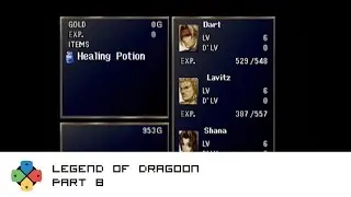 Let's Play Legend of Dragoon Part 8- Escape from the forest.