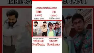 RRR VS PK MOVIE COMPARISON ll RRR & PK MOVIE BOX OFFICE COLLECTION #ad #rrr