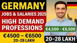 Germany Jobs & High Paying Salaries 2025 | Top Demand Professions & Monthly Income in Pakistan Rupee