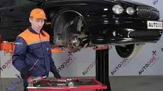 Cómo cambiar Discos de freno delanteros, Pastillas de freno delanteras en JAGUAR X-TYPE 1