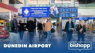 Dunedin Airport Walkthrough | Bishopp Airport Advertising