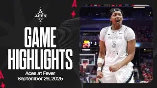 Las Vegas Aces против Indiana Fever: лучшие моменты | 26.09.25