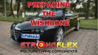 Strongflex bushings install - upper wishbone (Alfa Romeo 159)