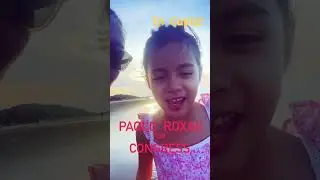 Korina Sanchez in Beach with Her Daughter 