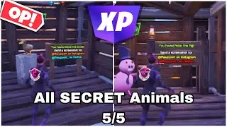 (+XP) ALL SECRET Animal Locations 5/5|300 Level Lava Parkour 4849-8071-1187 Fhsupport