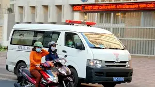 Ambulance Responding In Ho Chi Minh City (Saigon)