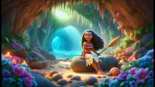 Moana and the Secret Ocean Cave 🌊 | Magical Adventure Story