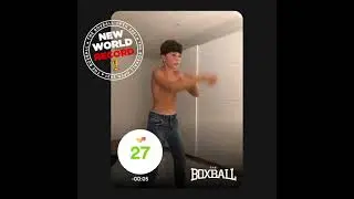 NEW WORLD RECORD by 11 yr old! | 46 hits in 10 seconds | The Boxball Open 2021 - Win $12,000 USD