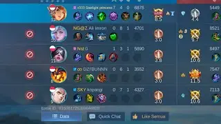 PUSH RANK MOBILE LEGEND,, KETEMU PENGHUNI ASLI