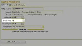 Creando y Vendiendo un Producto Kit   eleventa&reg; Punto de Venta