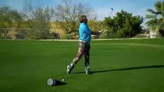 Short Iron Male Golf Shot