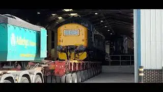 Locomotive shuffles at Margate 1:1 museum, moving locos and returning 47841 to Crewe LSL