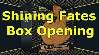 Pokemon Shining Fates Elite Trainer Box Opening