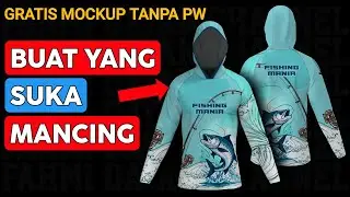 Tutorial jersey mancing | Cara bikin desain jersey di android