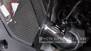 Toyota Supra A90 MK5 B48 2.0L | Armaspeed Cold Air Intake | Dry Carbon