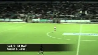 2012 Canada Wolverines v USA Tomahawks 3rd Colonial Cup Leg 1 Highlights