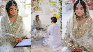 Laiba Khan Nikkah Complete Picture & Videos / Laiba Khan Wedding video / Laiba Khan Husband Reveal 