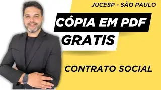 COMO CONSEGUIR UMA COPIA DO CONTRATO SOCIAL GRATIS ?