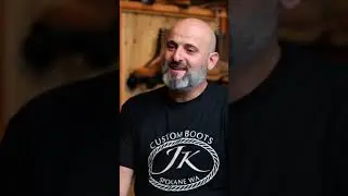 How to make boots with the Master Himself | Full Video Linked Above!  #jkboots #bootmaking