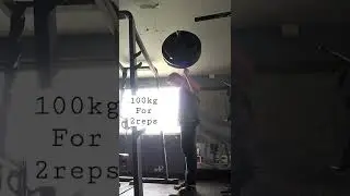 Squat PR test(first session ever)120kg PR