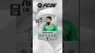 Davitashvili FC26 Update Card Prediction #davitashvili #gorgia #fifa #football #fc26 #fifacards