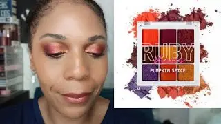 I'm In A Fall Mood: GRWM Ruby Kisses Pumpkin Spice Palette