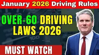 4 Driving Law Changes From January 2026 Every Over-60 Driver Must Know!