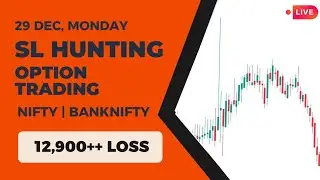 Live Intraday Options Trading | Nifty BankNifty Options | SL Hunting | Pro Charter