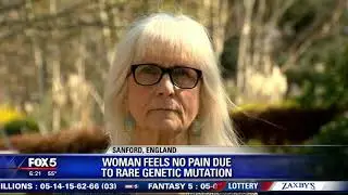 Woman feels no pain due to rare genetic mutation